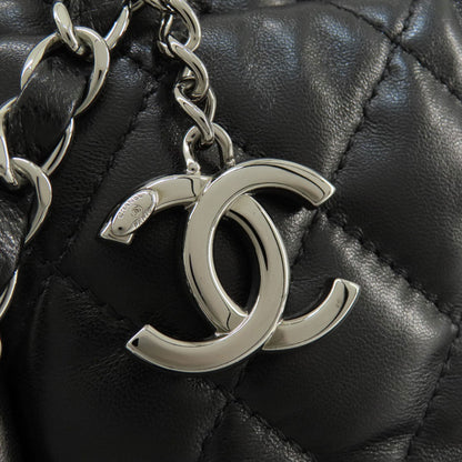 CHANEL Matelasse SilverHardware Tote Bag Lambskin Ladies [Used]