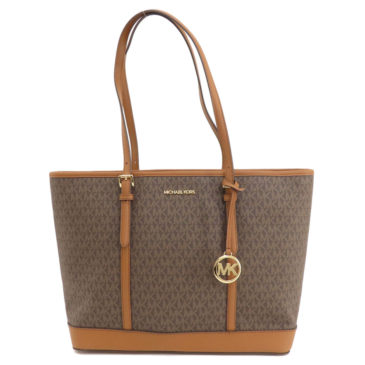 Michael Kors MK signature Tote Bag PVC Ladies [Used]