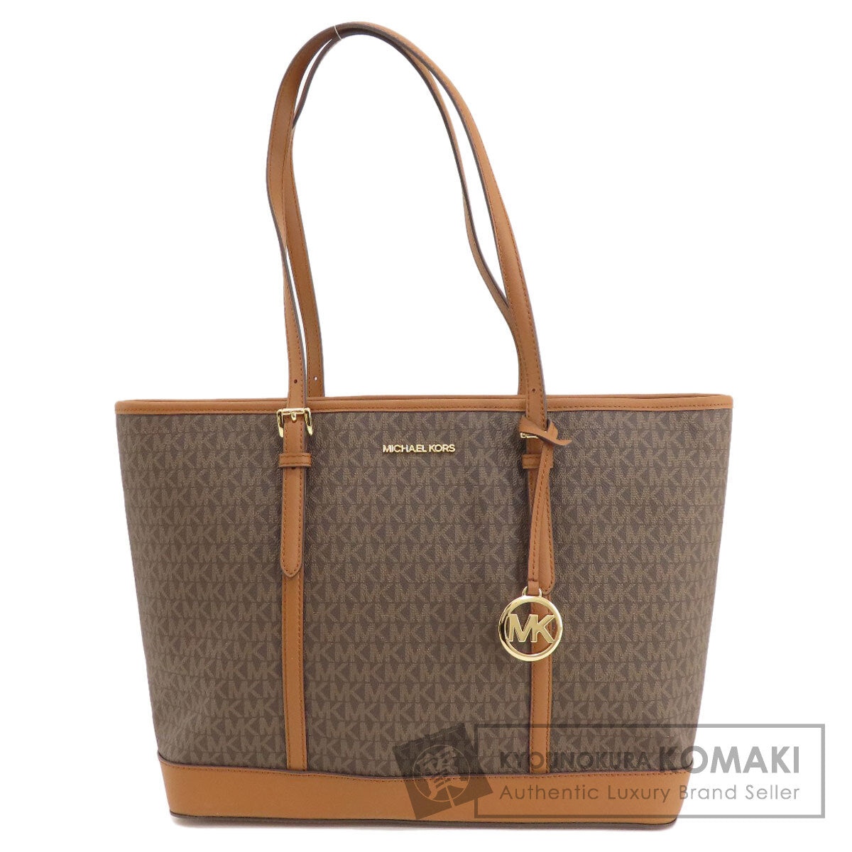 Michael Kors MK signature Tote Bag PVC Ladies [Used]