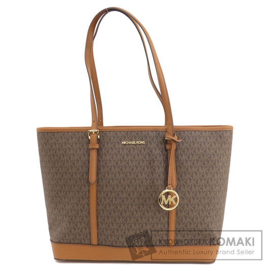 Michael Kors MK signature Tote Bag PVC Ladies [Used]