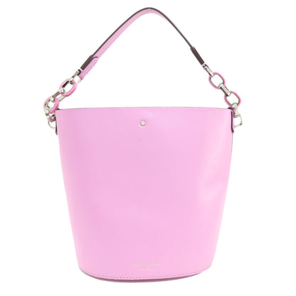 kate spade Logo 2WAY one belt Handbag Leather Ladies [Used]