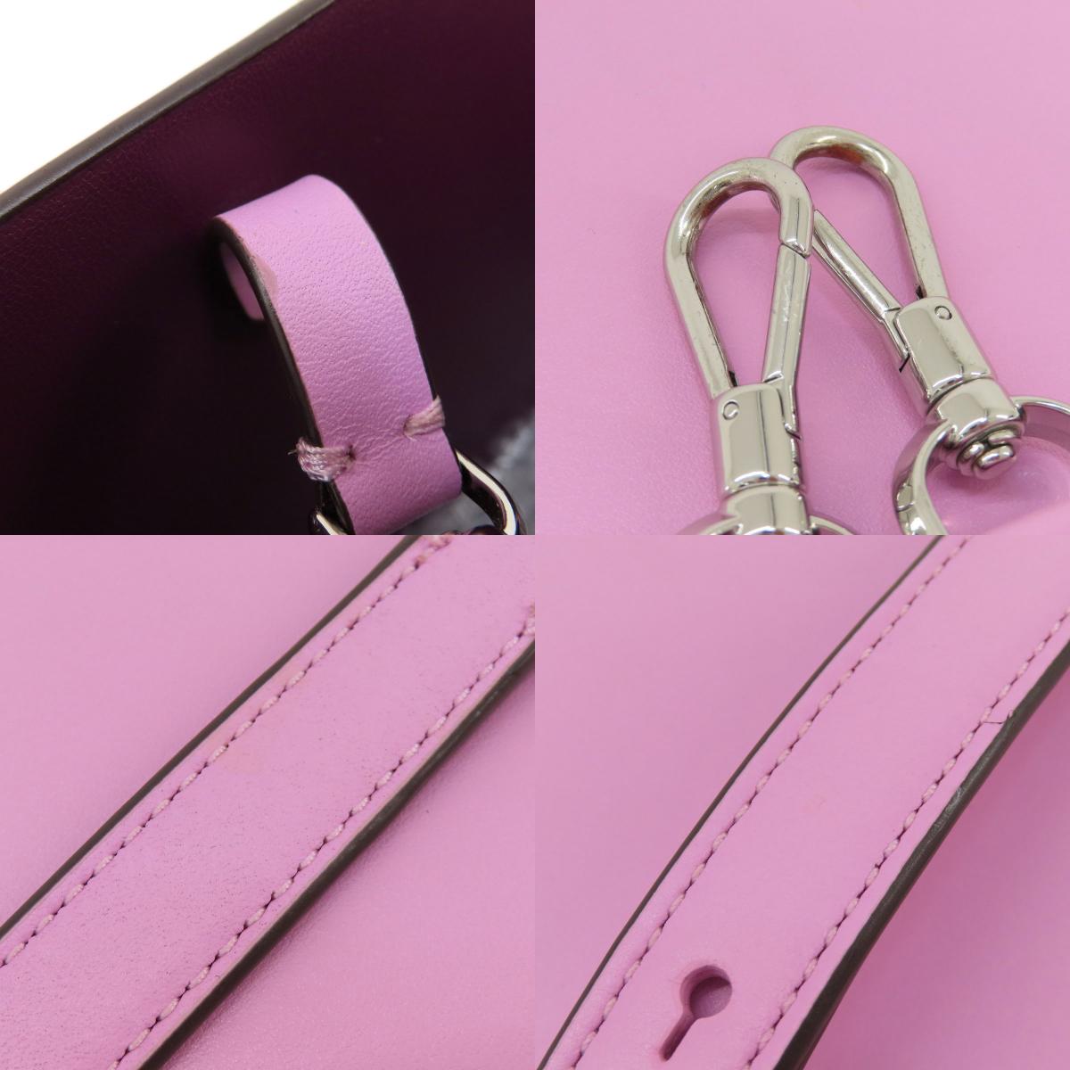 kate spade Logo 2WAY one belt Handbag Leather Ladies [Used]