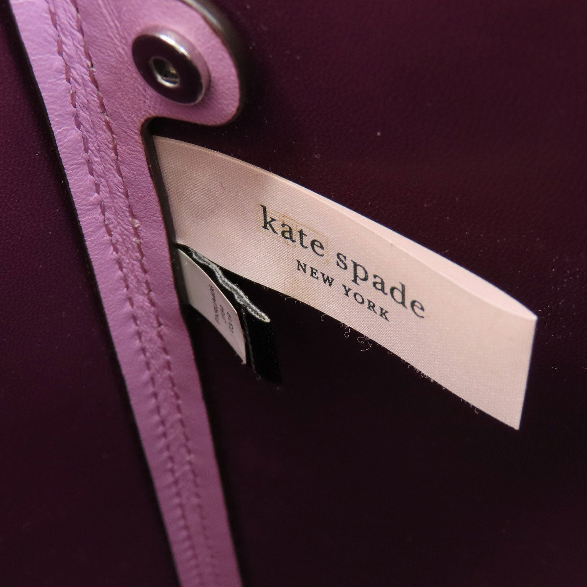 kate spade Logo 2WAY one belt Handbag Leather Ladies [Used]