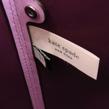 kate spade Logo 2WAY one belt Handbag Leather Ladies [Used]