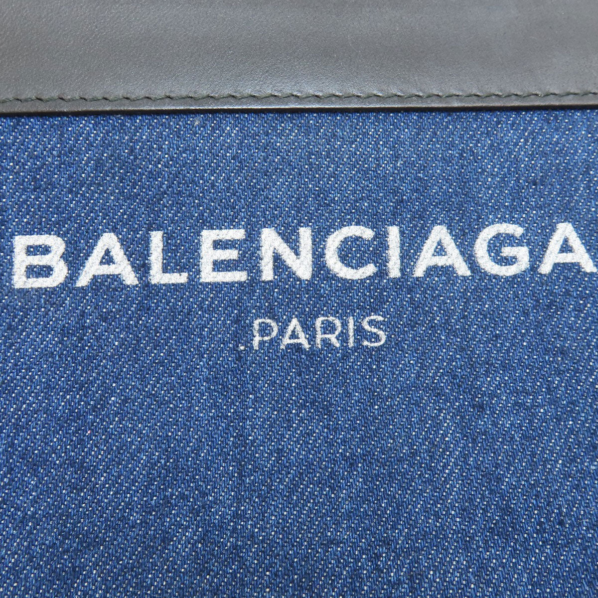 BALENCIAGA   Shoulder Bag Logo Denim Denim Ladies