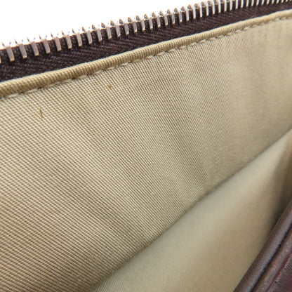 BALLY Barry Stripe Tote Bag Leather Ladies [Used]