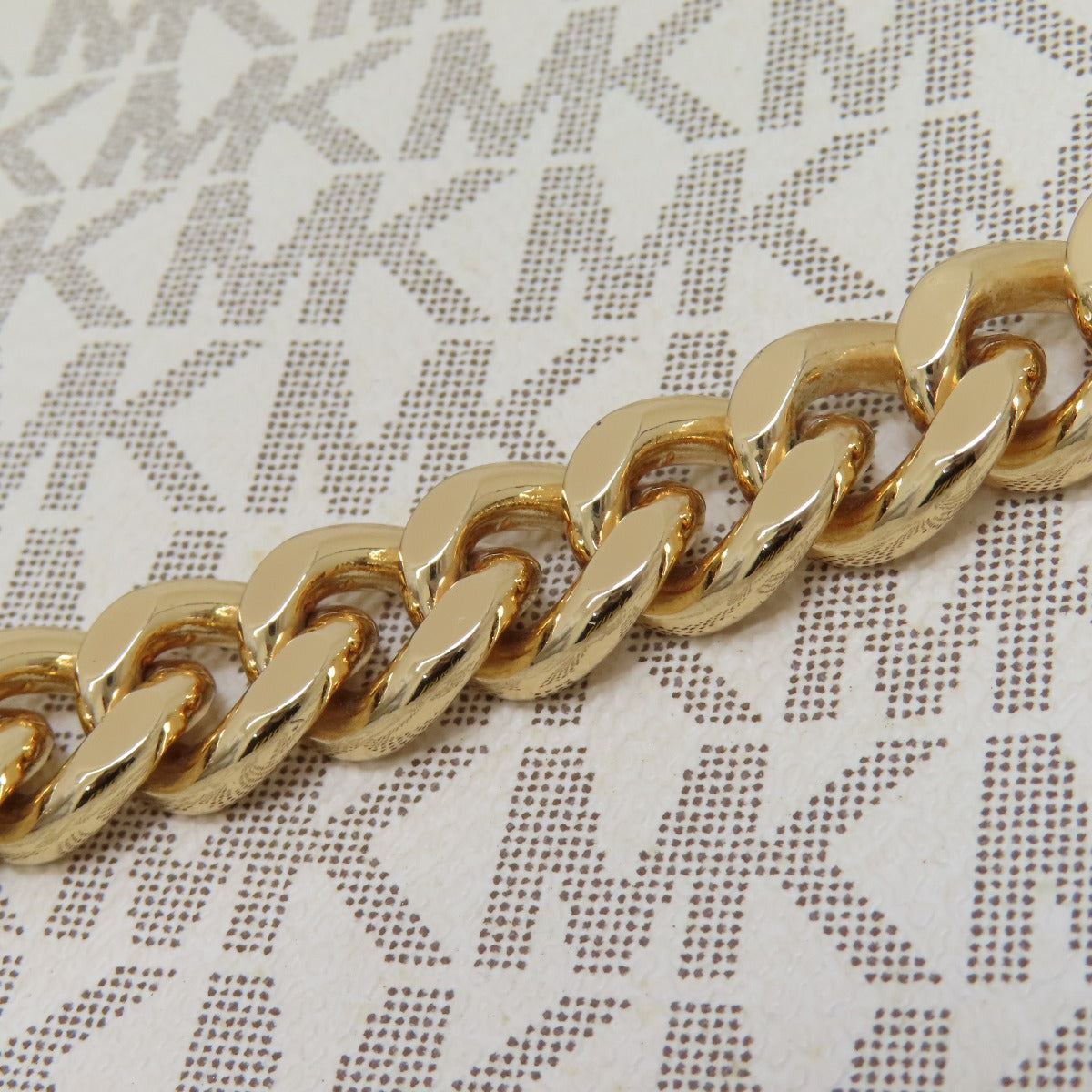 Michael Kors MK signature Shoulder Bag PVC Ladies [Used]