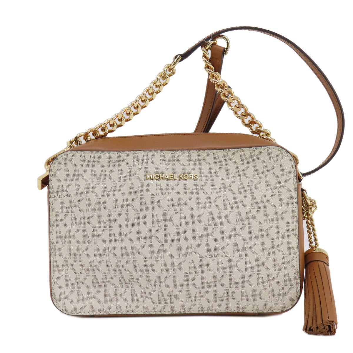 Michael Kors MK signature Shoulder Bag PVC Ladies [Used]