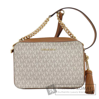 Michael Kors MK signature Shoulder Bag PVC Ladies [Used]