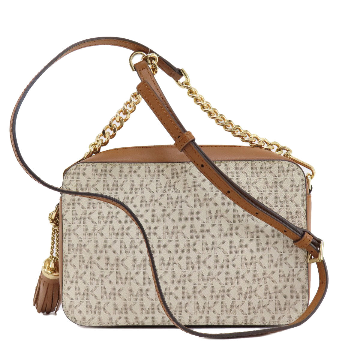 Michael Kors MK signature Shoulder Bag PVC Ladies [Used]