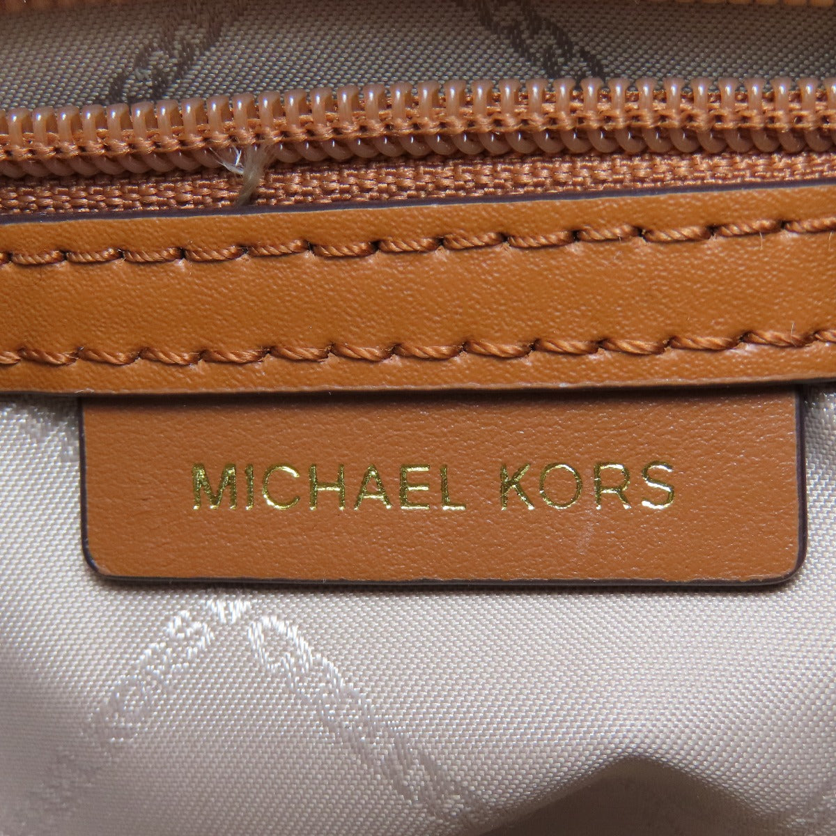 Michael Kors MK signature Shoulder Bag PVC Ladies [Used]