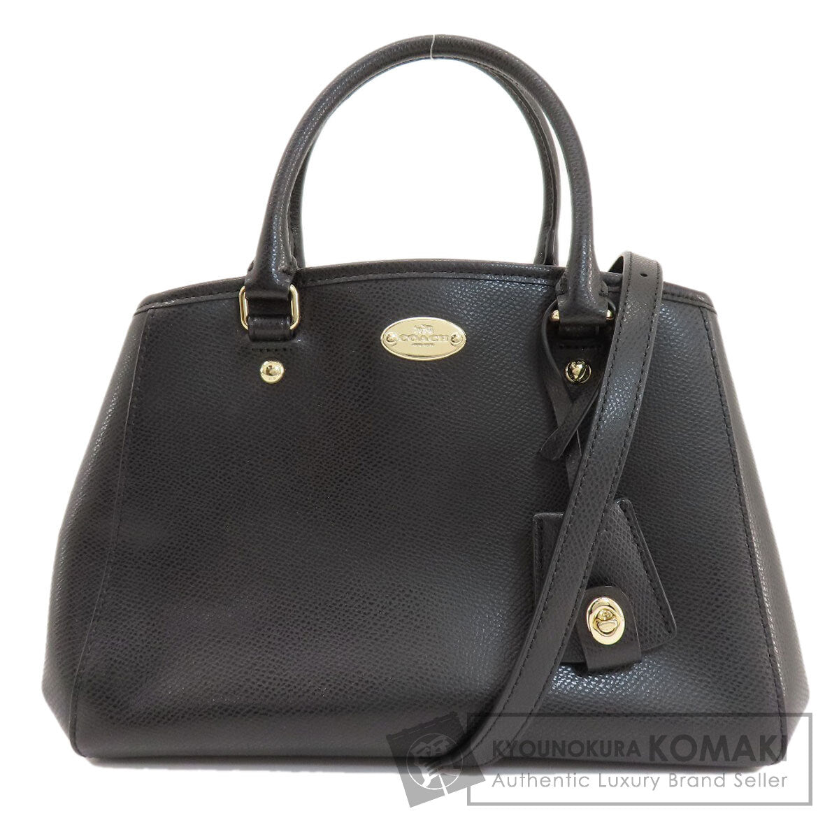 COACH  F34835 Handbag Logo Hardware 2WAY PVC Ladies