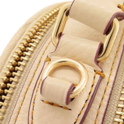 COACH CE845 Canteen Peanuts Collaboration 2WAY Handbag Leather Ladies [Used]