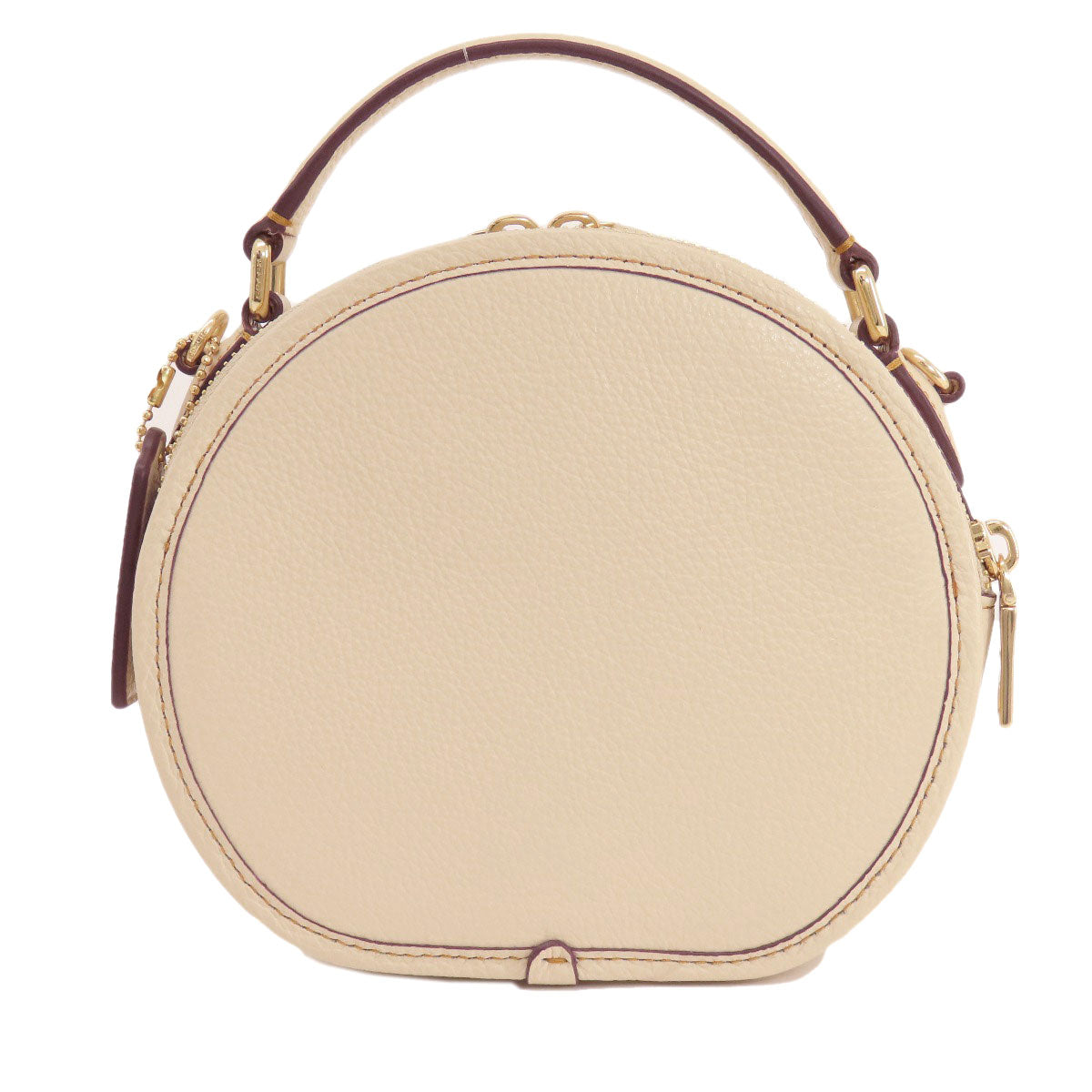 COACH CE845 Canteen Peanuts Collaboration 2WAY Handbag Leather Ladies [Used]