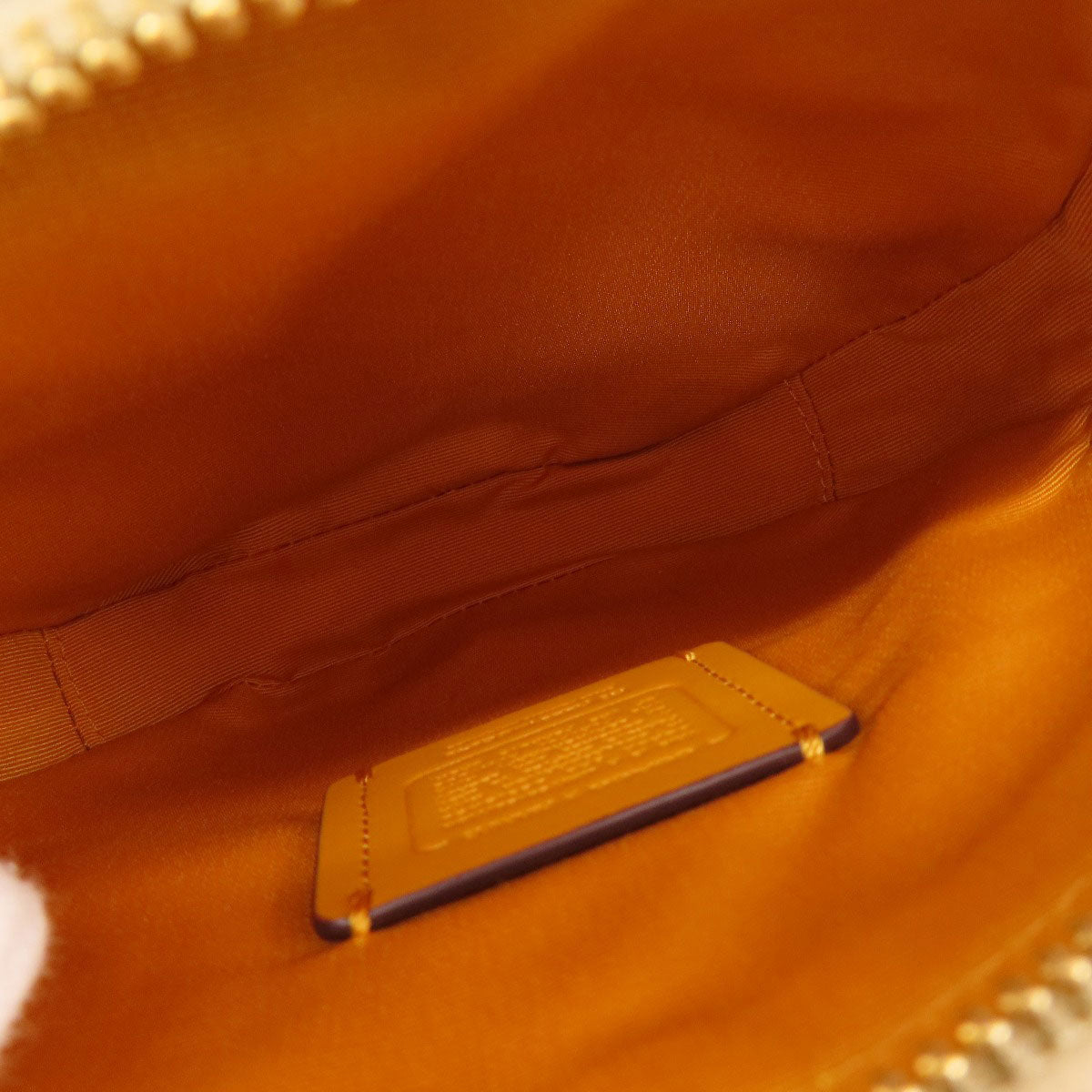 COACH CE845 Canteen Peanuts Collaboration 2WAY Handbag Leather Ladies [Used]