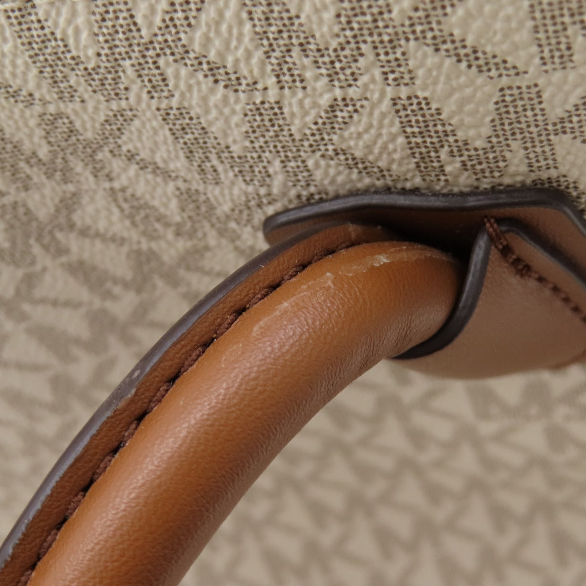 Michael Kors MK signature Tote Bag PVC Ladies [Used]