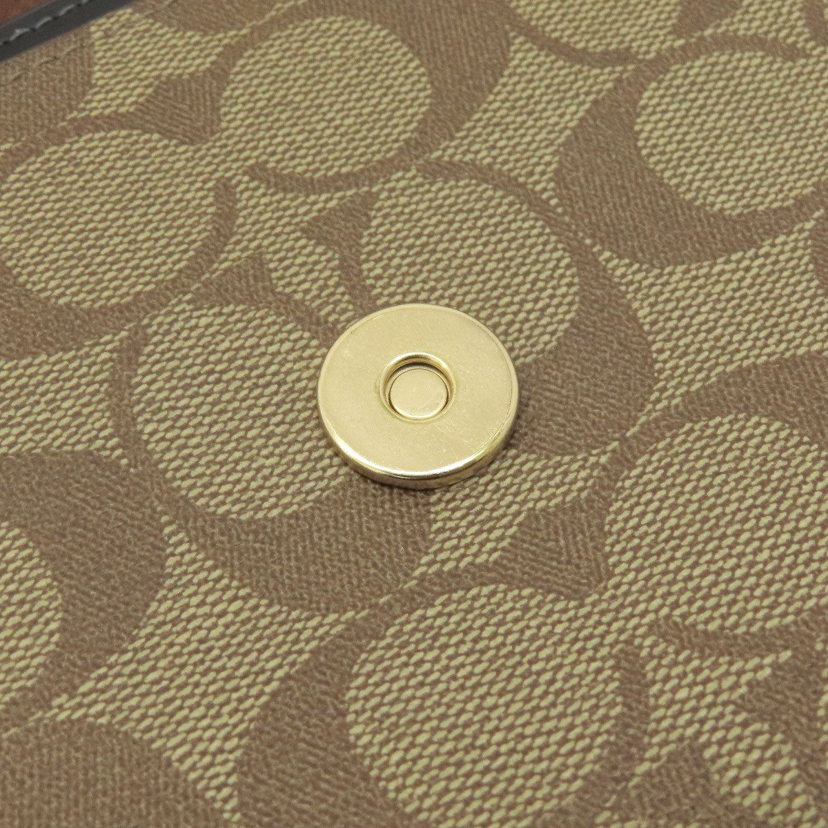 COACH CE560 Morgan Shoulder Bag in Color Block Signature Shoulder Bag PVC LeatherLadies [Used]