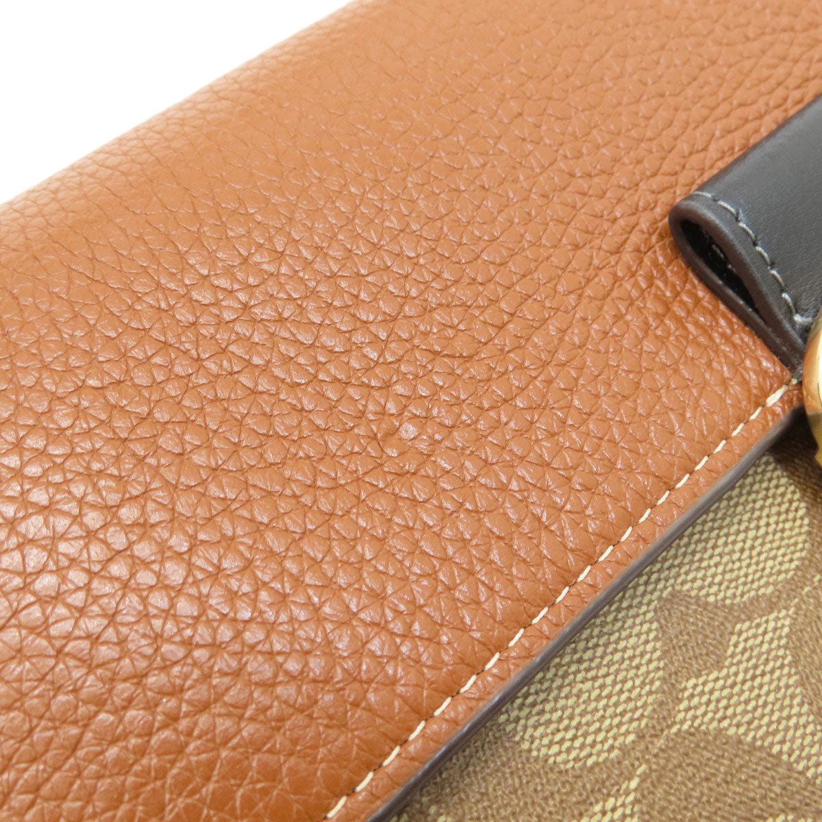 COACH CE560 Morgan Shoulder Bag in Color Block Signature Shoulder Bag PVC LeatherLadies [Used]