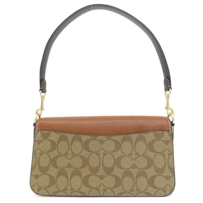 COACH CE560 Morgan Shoulder Bag in Color Block Signature Shoulder Bag PVC LeatherLadies [Used]