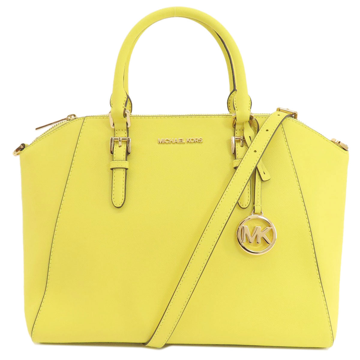Michael Kors Ciara 2WAY Tote Bag Leather Ladies [Used]