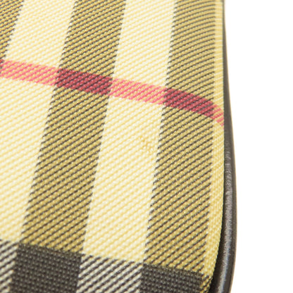 BURBERRY Nova Check Handbag PVC Ladies [Used]