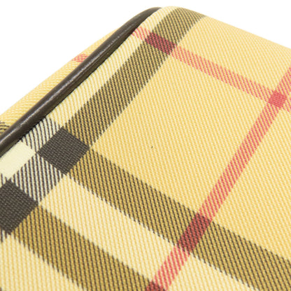 BURBERRY Nova Check Handbag PVC Ladies [Used]