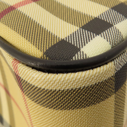 BURBERRY Nova Check Handbag PVC Ladies [Used]