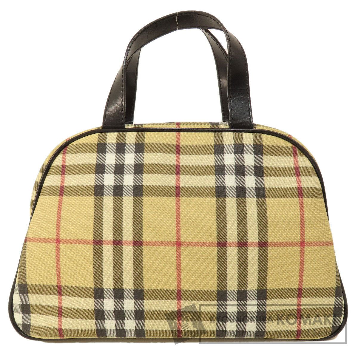BURBERRY Nova Check Handbag PVC Ladies [Used]