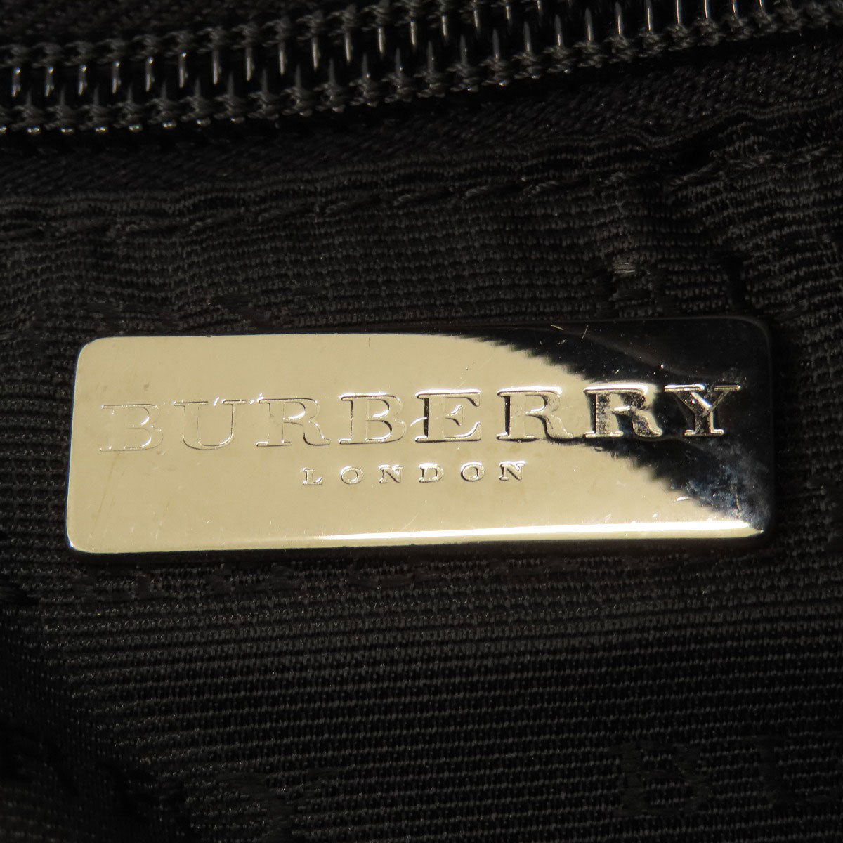 BURBERRY Nova Check Handbag PVC Ladies [Used]