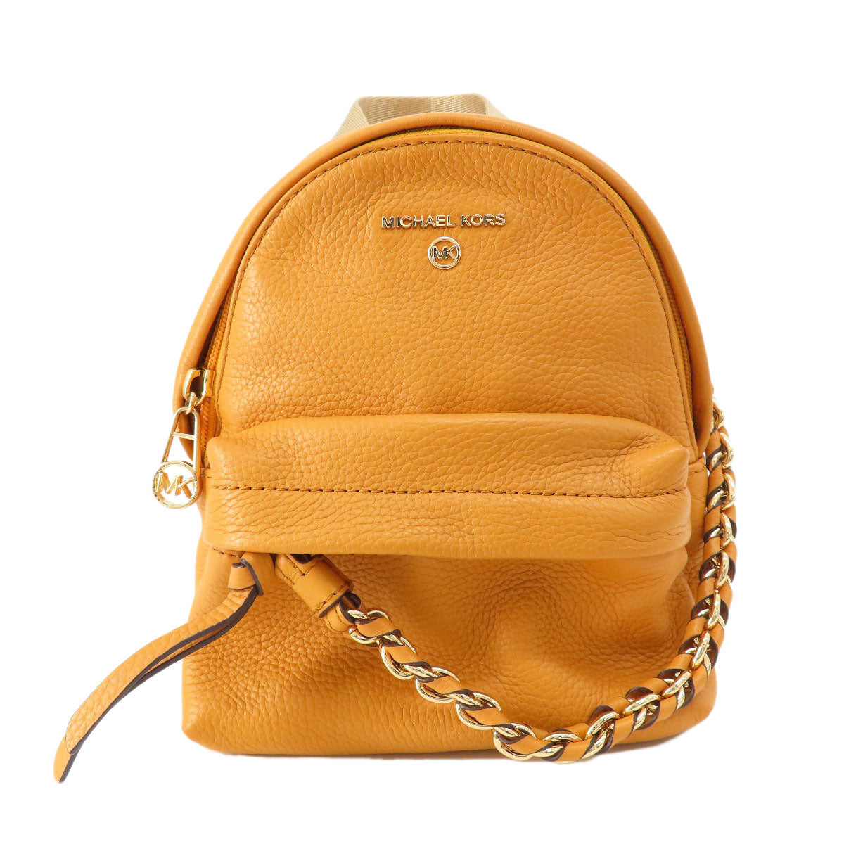 Michael Kors logo Backpack Â· Daypack Leather Ladies [Used]