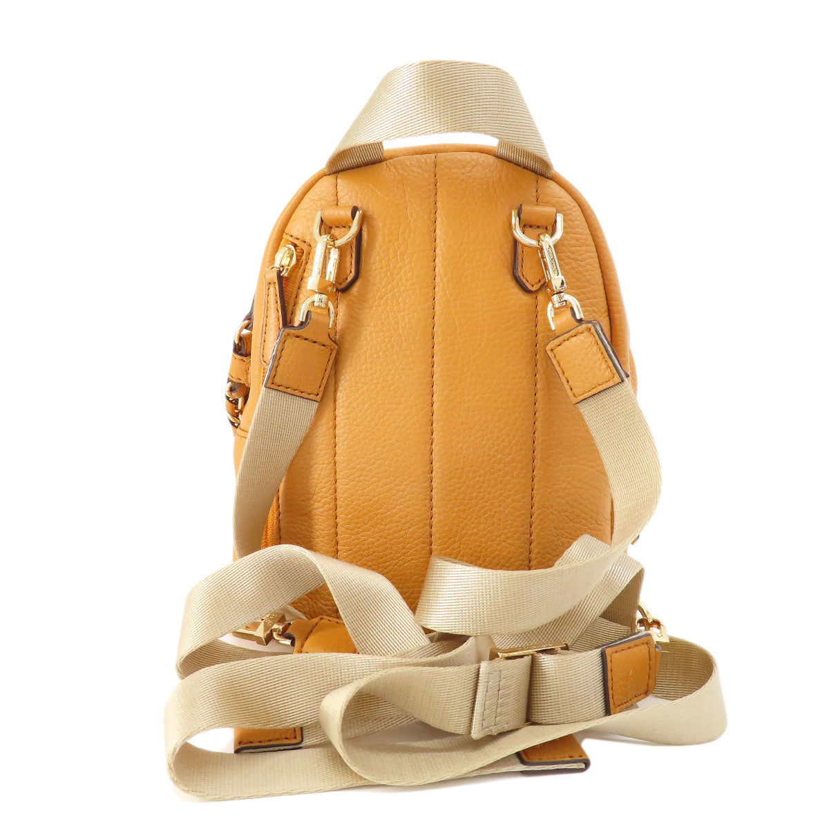 Michael Kors logo Backpack Â· Daypack Leather Ladies [Used]