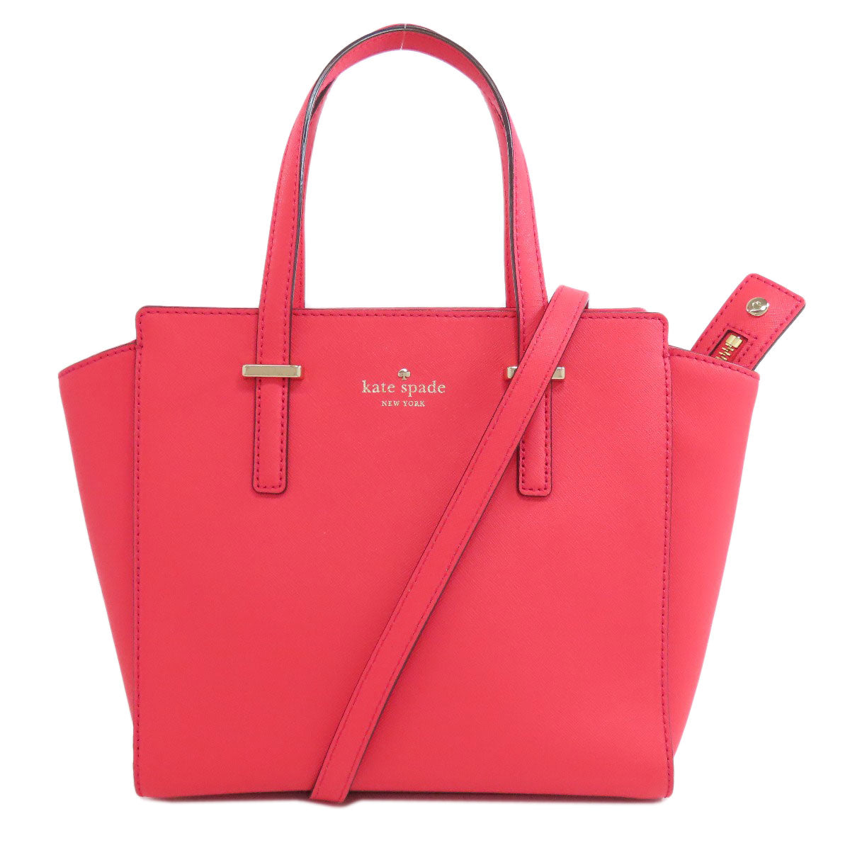 kate spade Logo 2WAY Handbag PVC Ladies [Used]