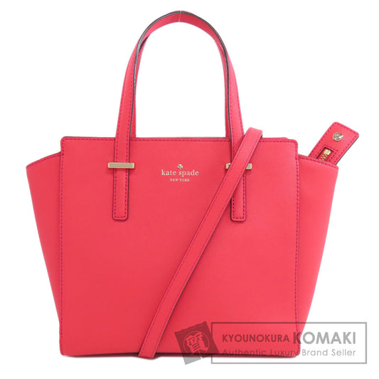 kate spade Logo 2WAY Handbag PVC Ladies [Used]