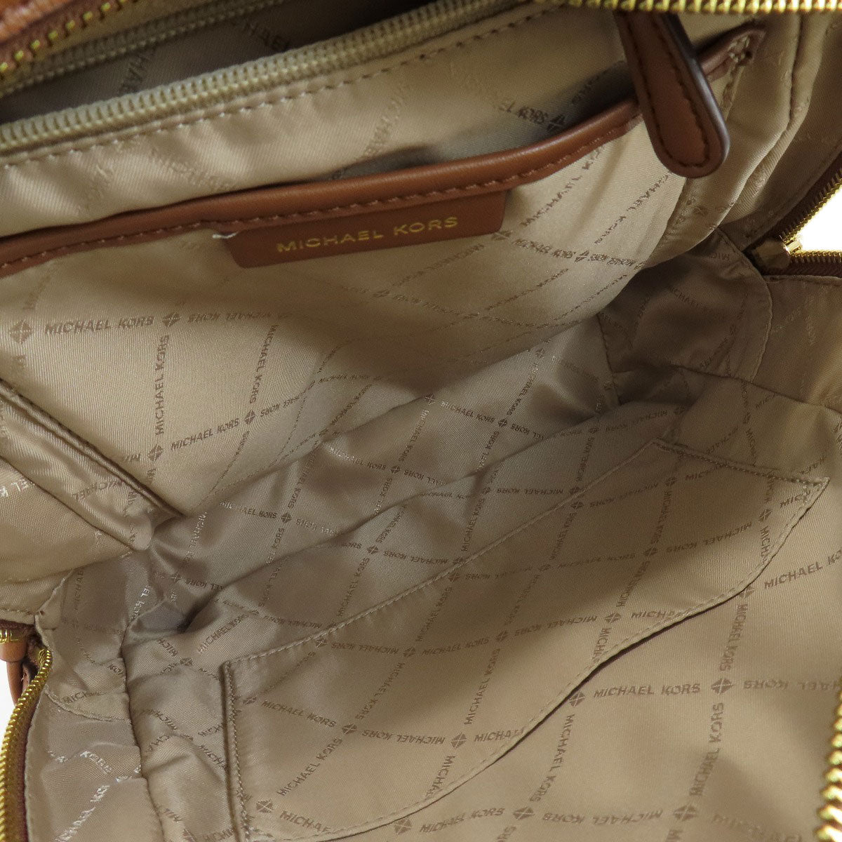 Michael Kors MK signature Backpack Â· Daypack PVC Ladies [Used]