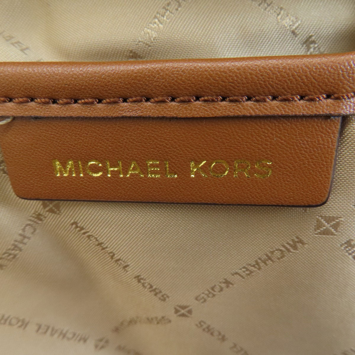 Michael Kors MK signature Backpack Â· Daypack PVC Ladies [Used]