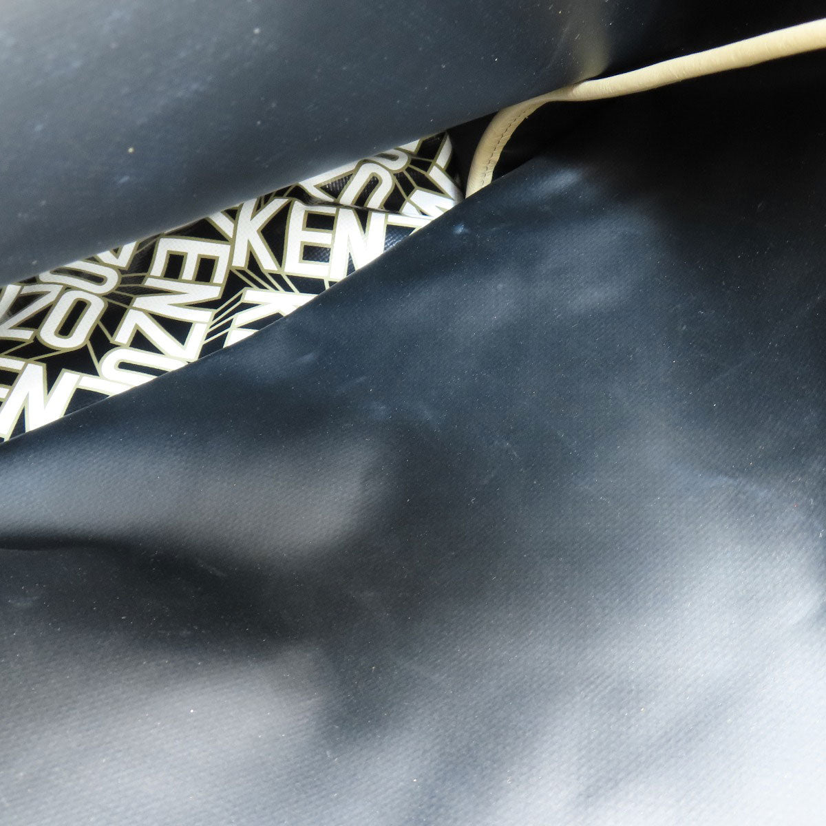 KENZO logo Tote Bag PVC Ladies [Used]