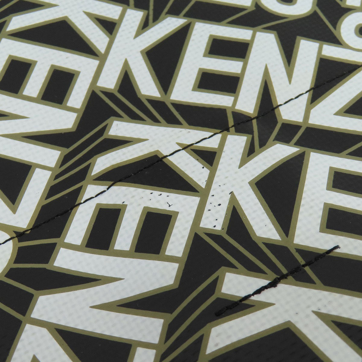 KENZO logo Tote Bag PVC Ladies [Used]