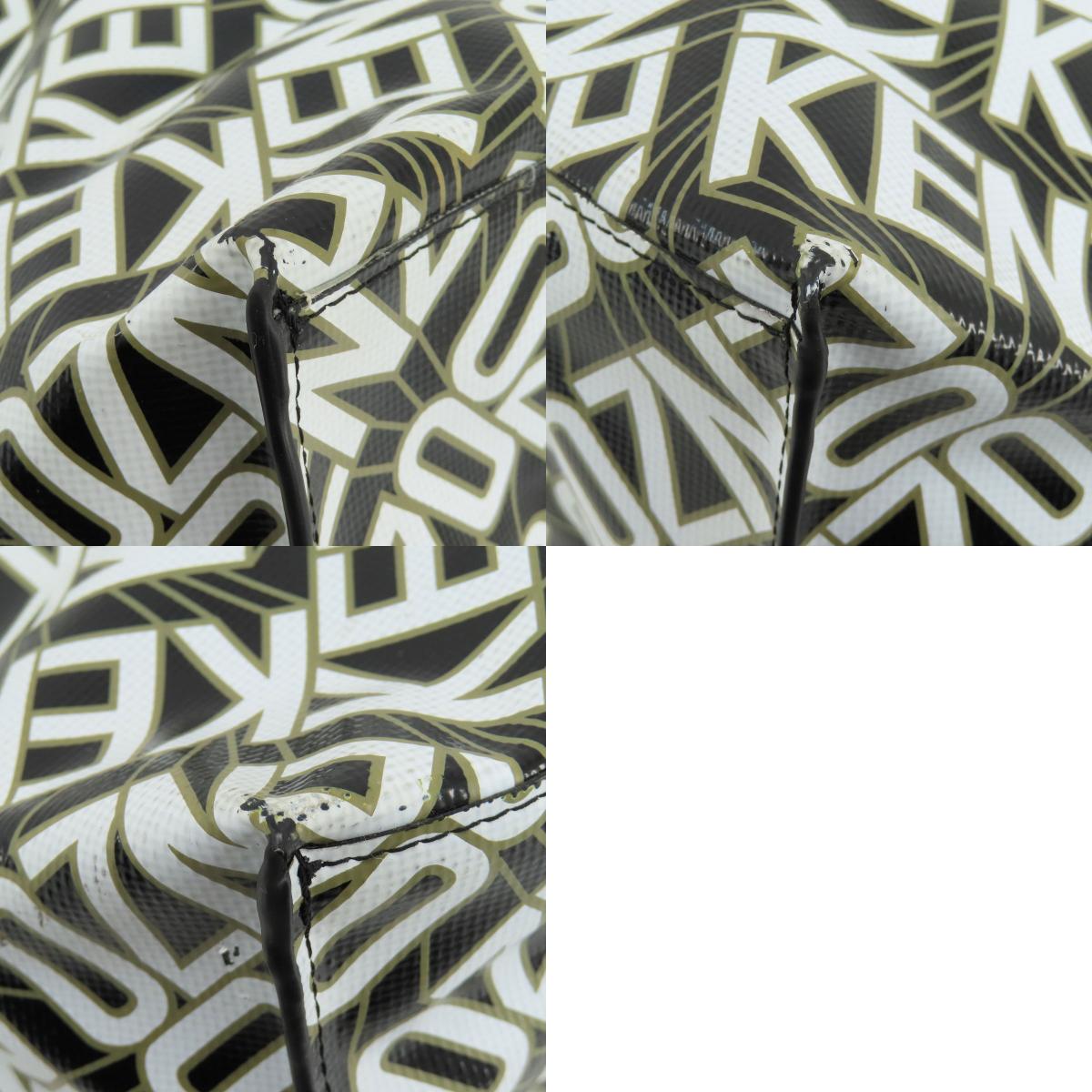 KENZO logo Tote Bag PVC Ladies [Used]