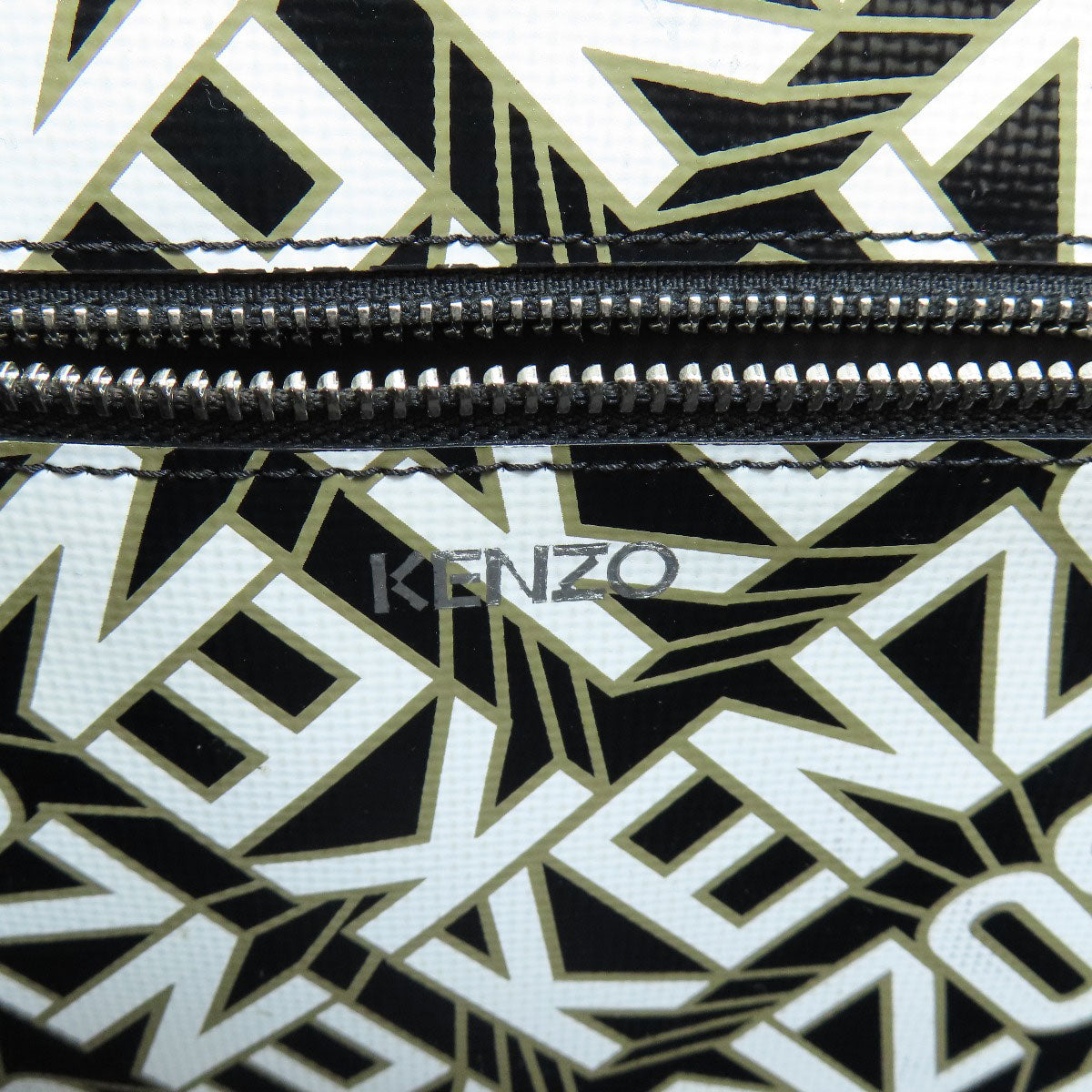 KENZO logo Tote Bag PVC Ladies [Used]