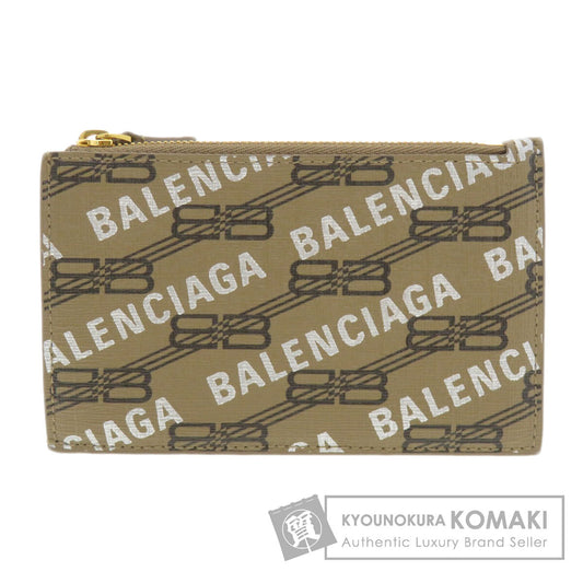 BALENCIAGA  640535 coin purse Logo motif Calf Ladies