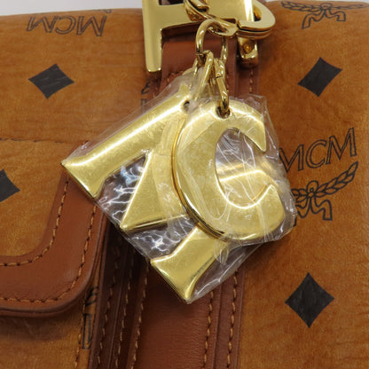 エムシーエム ロゴ ボストンバッグ PVC レディース 【中古】【MCM】