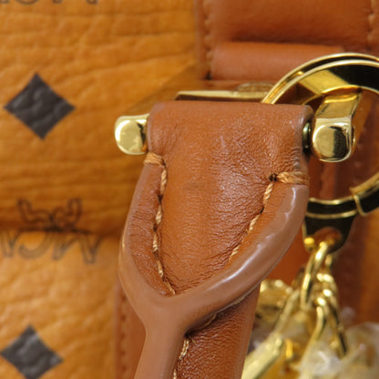 エムシーエム ロゴ ボストンバッグ PVC レディース 【中古】【MCM】