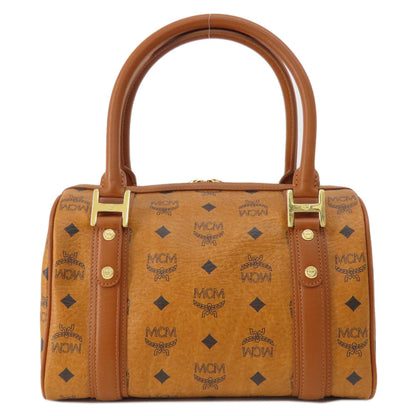 MCM logo Boston bag PVC Ladies [Used]