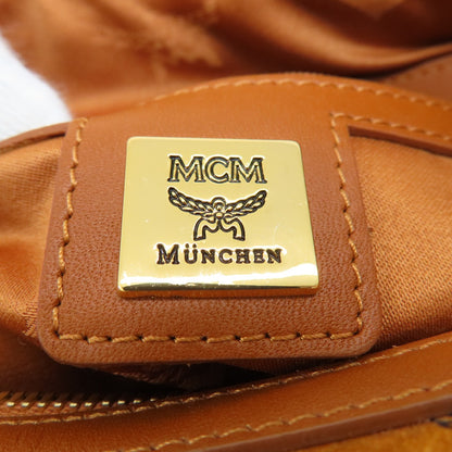 MCM logo Boston bag PVC Ladies [Used]