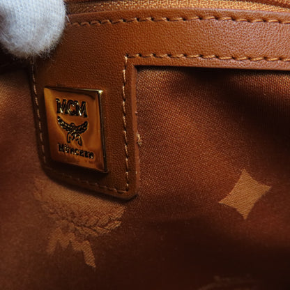 エムシーエム ロゴ ボストンバッグ PVC レディース 【中古】【MCM】