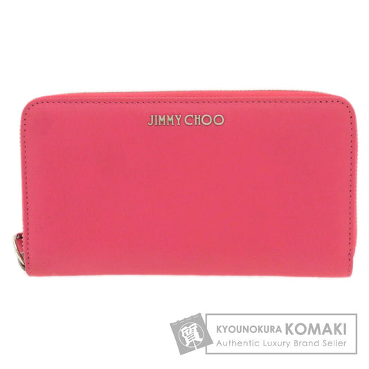 Jimmy Choo   Long wallet (with coin pocket) Logo motif Calf Ladies