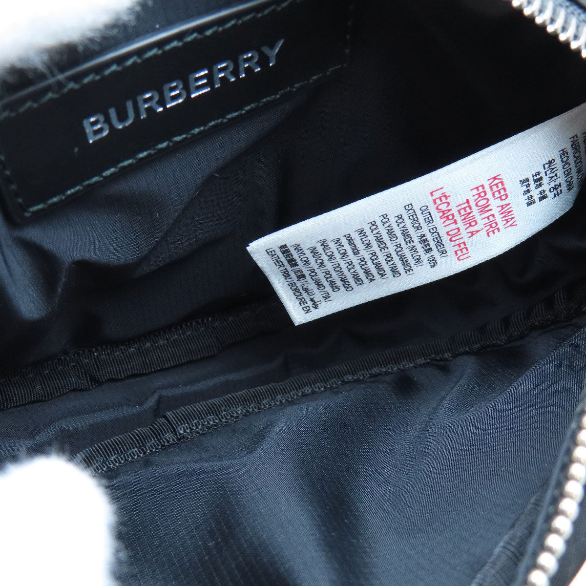 BURBERRY logo body bag Nylon Ladies [Used]