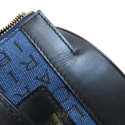BVLGARI Logomania B-zero1 Handbag Denim Ladies [Used]