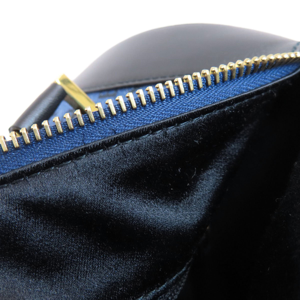 BVLGARI Logomania B-zero1 Handbag Denim Ladies [Used]