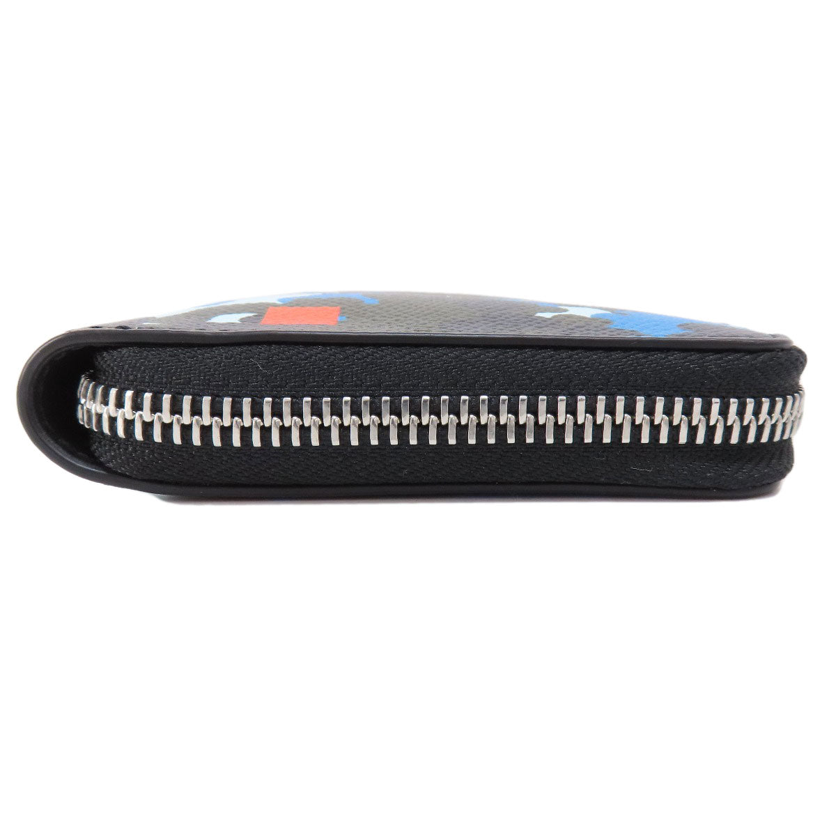 BURBERRY Camouflage pattern Long wallet (with coin pocket) PVC Ladies [Used]